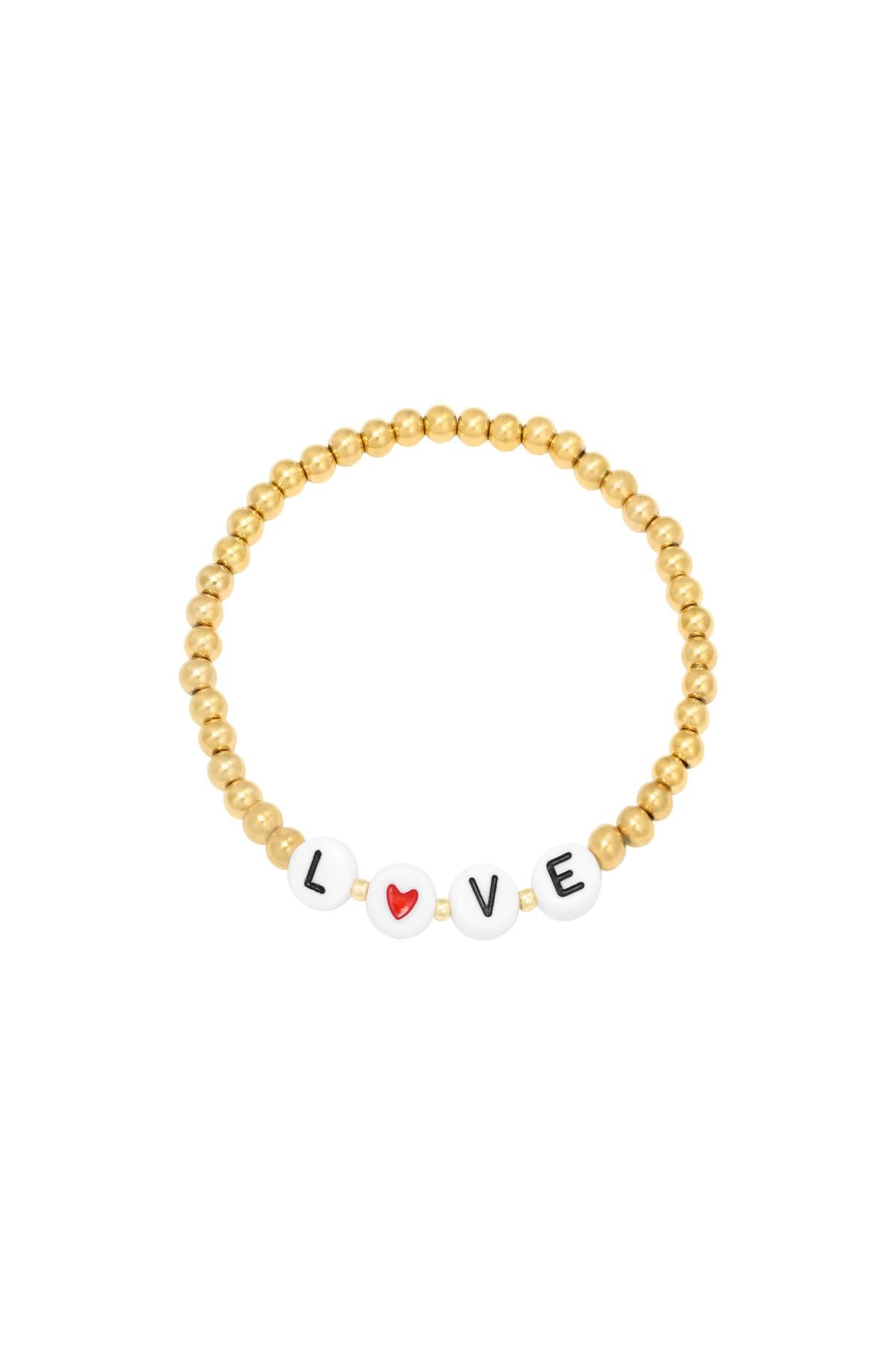 Golden LOVE Bracelet