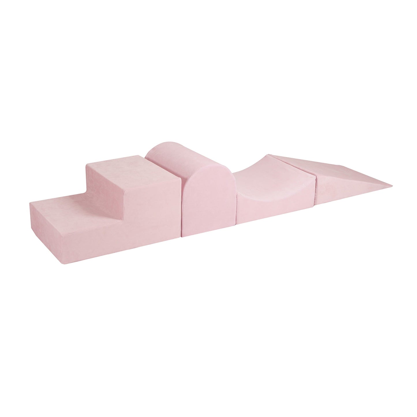 Vierdelige Foam Speelset - Poeder Roze