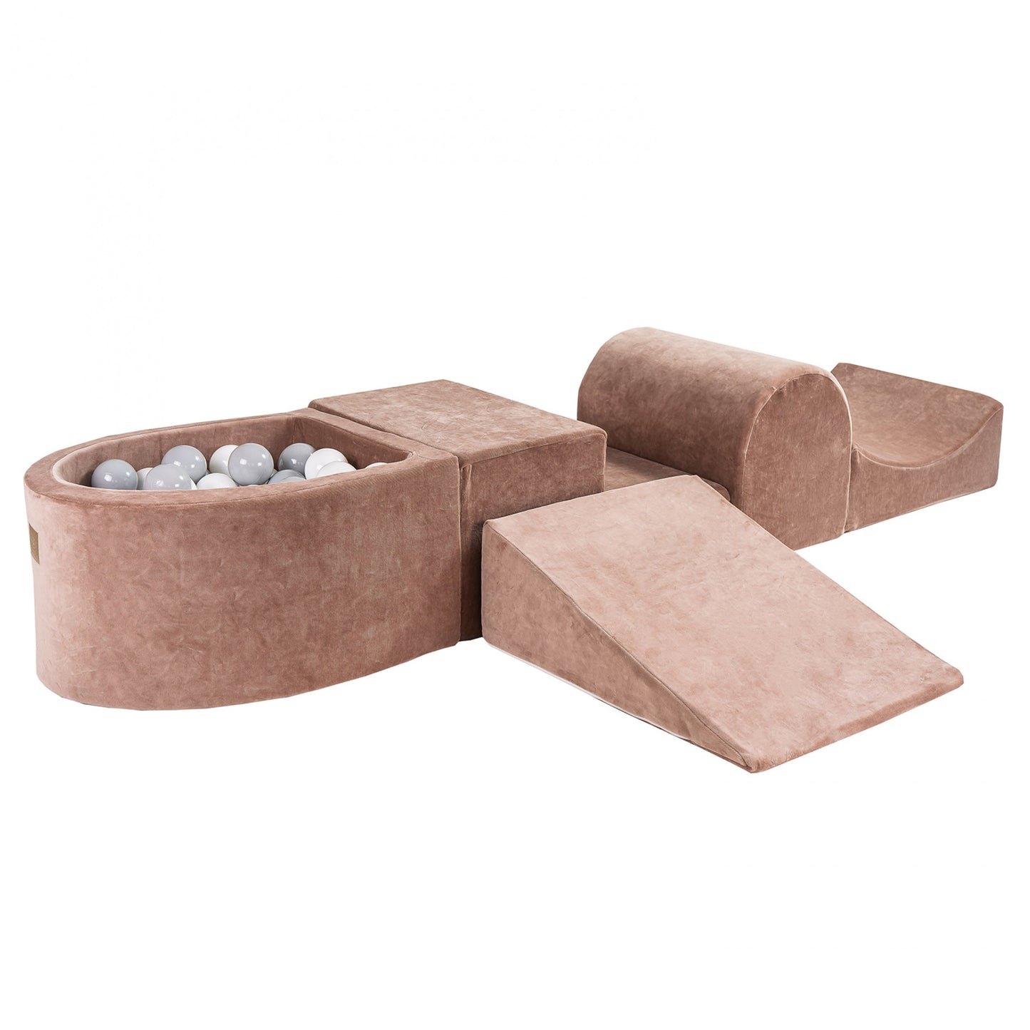 Play set with ball pit incl 100 balls | Beige