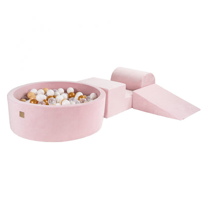 Foam Speelset incl XL Ballenbak 90x30 - Roze