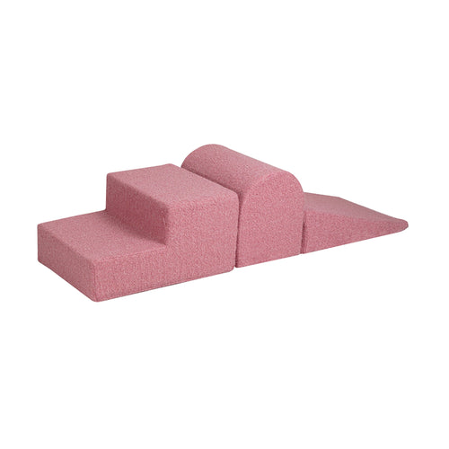 Three Piece Foam Playset - Teddy Pink