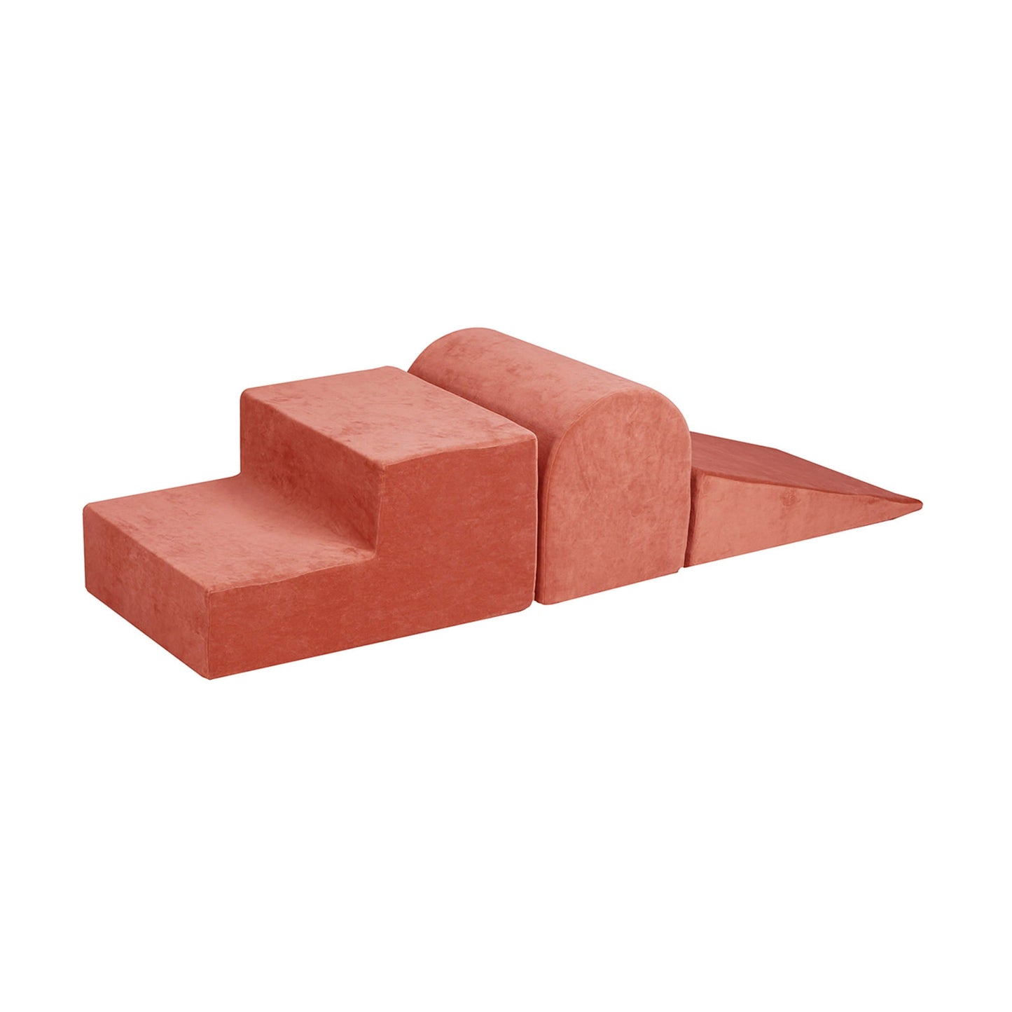 Three Piece Foam Playset - Marsala Red