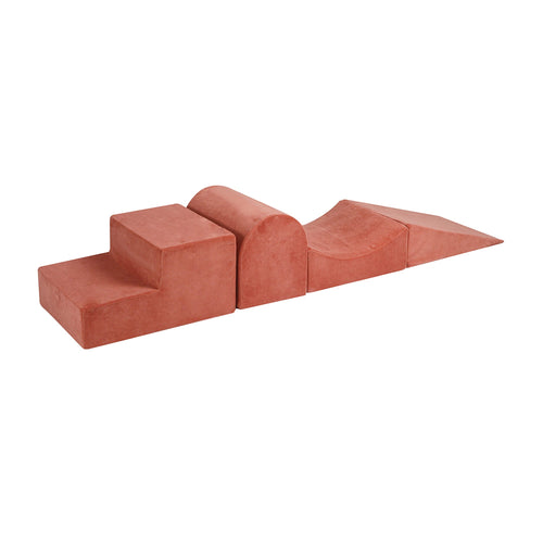 Four Piece Foam Playset - Marsala Red