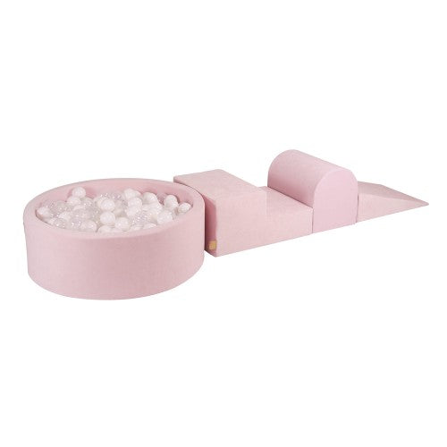 Foam Speelset incl XL Ballenbak 90x30 - Poeder Roze