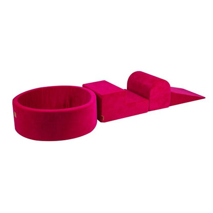 Foam Speelset incl XL Ballenbak 90x30 - Rood