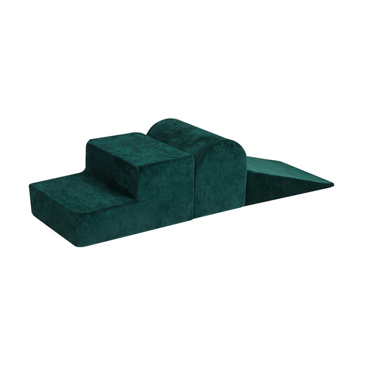 3 Piece Foam Playset - Dark Green