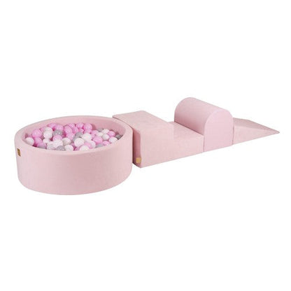 Foam Speelset incl XL Ballenbak 90x30 - Poeder Roze