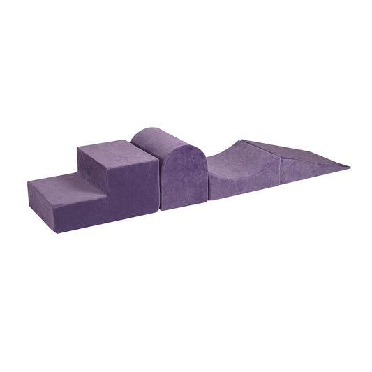 Four Piece Foam Playset - Purple