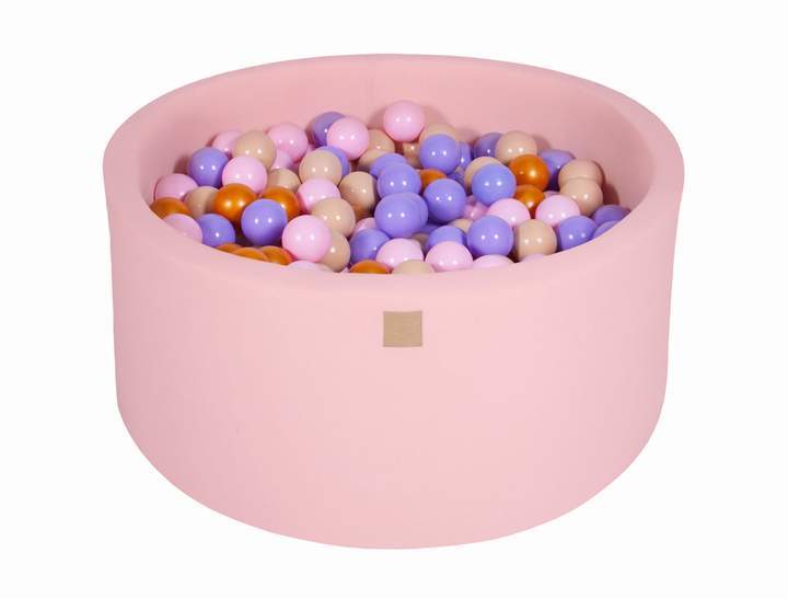 Ronde Ballenbak 300 ballen 90x40cm - Licht Roze