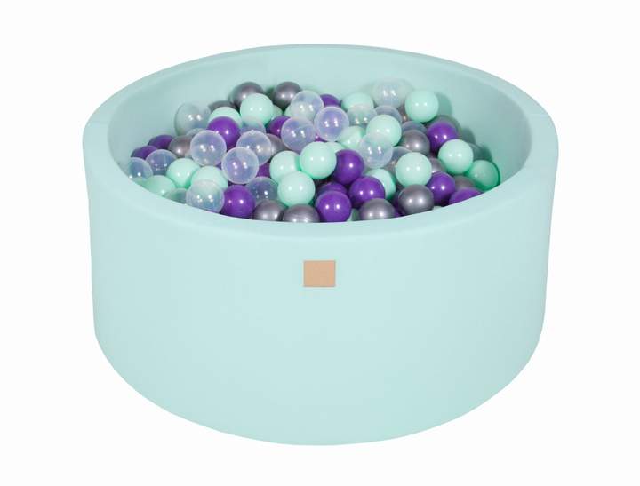 Round Ball Pit 300 Balls 90x40cm - Mint