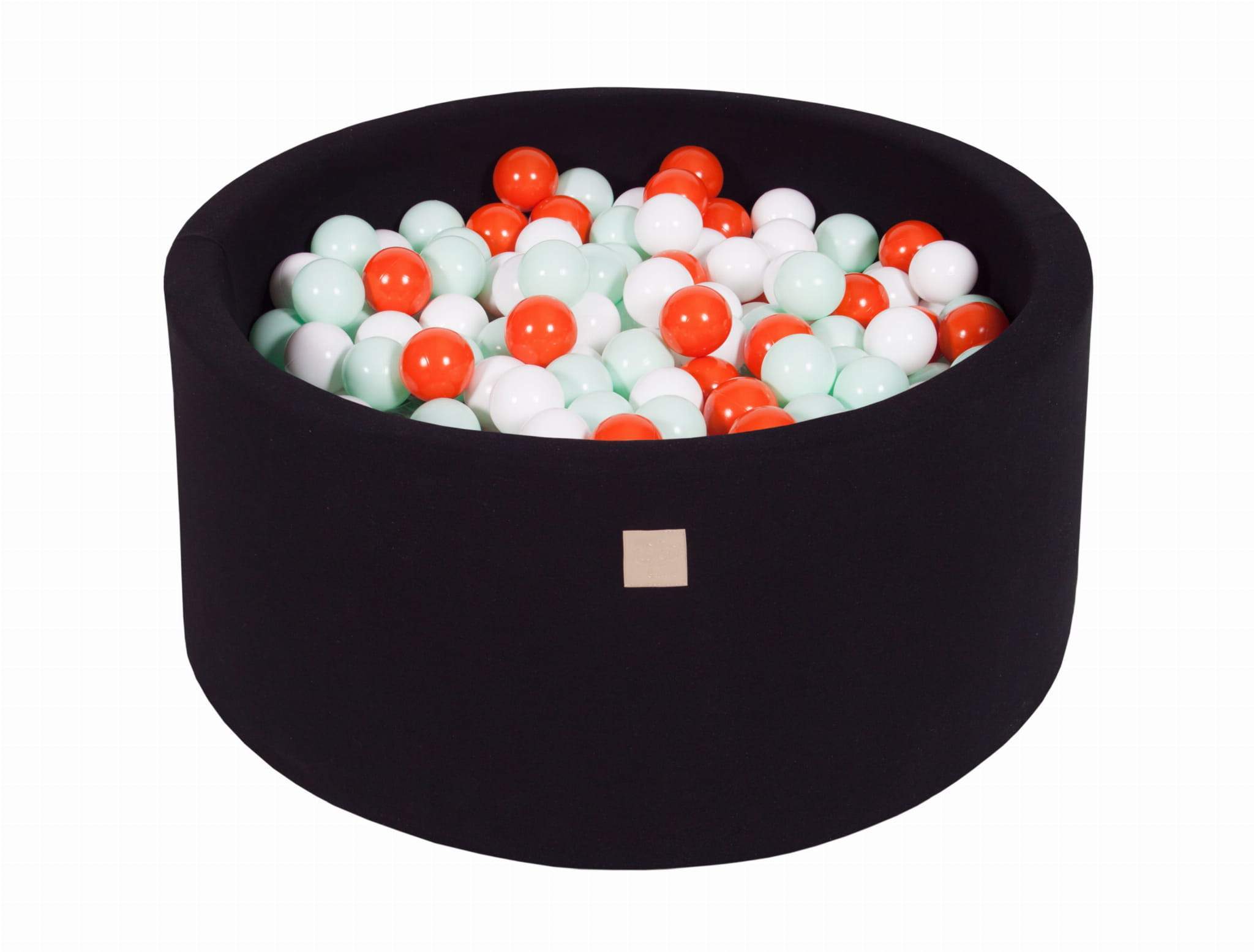 Ronde Ballenbak 300 ballen 90x40cm - Zwart