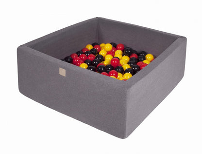 Square ball pit 90x90x40 - Dark grey