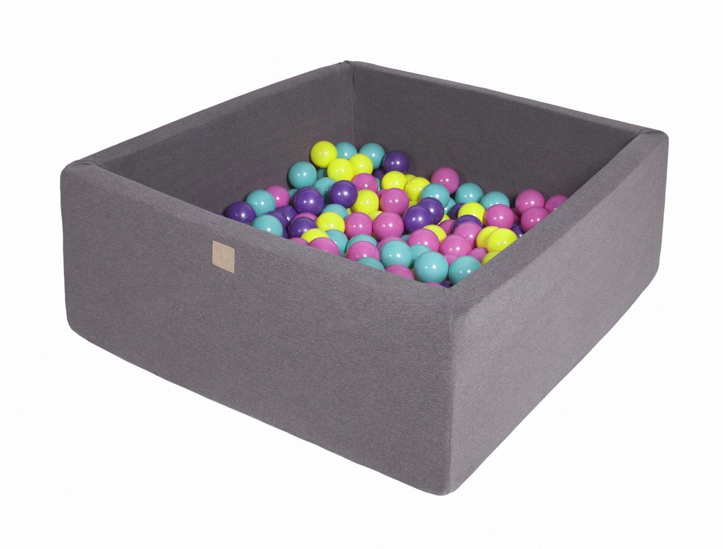 Square ball pit 90x90x40 - Dark grey