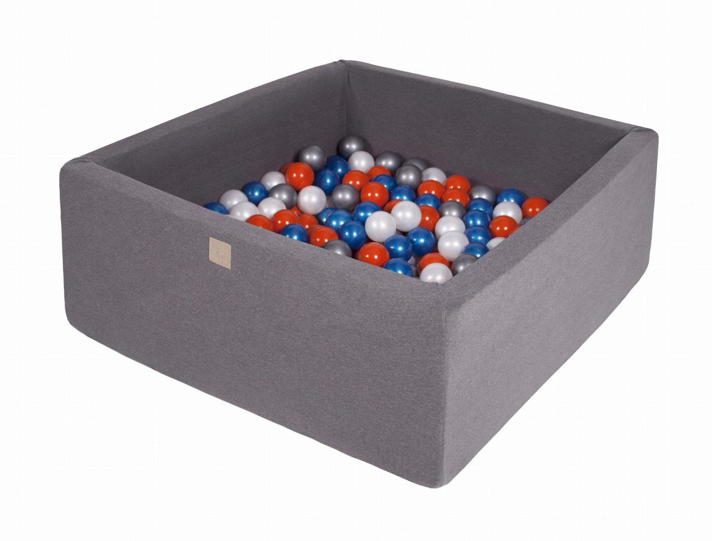 Square ball pit 90x90x40 - Dark grey