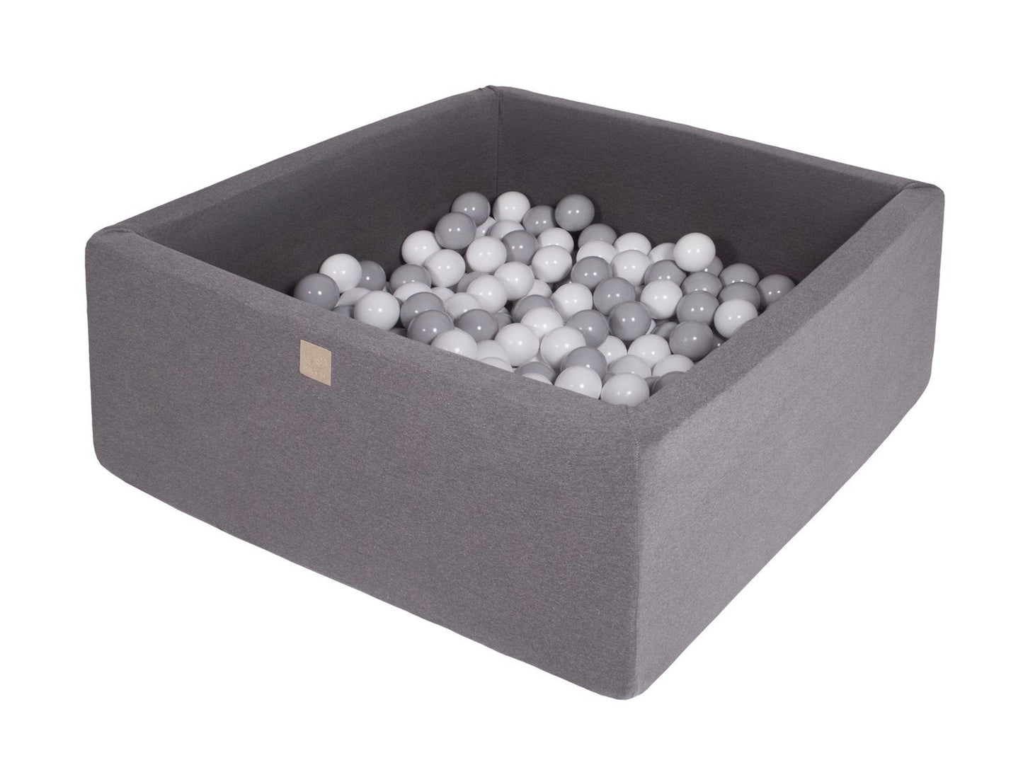 Square ball pit 90x90x40 - Dark grey