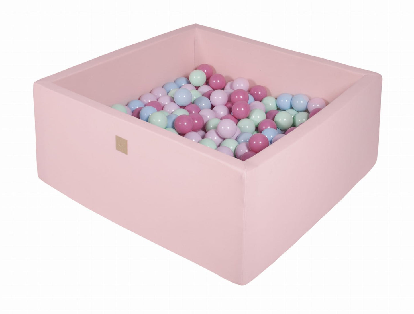 Square ball pit 90x90x40 - Light pink