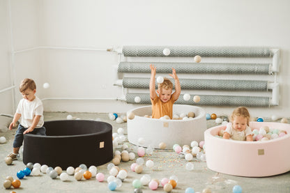 Gray ball pit with 250 balls - Dream set