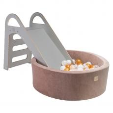 Jumbi - Wooden Slide SCANDI - Grey