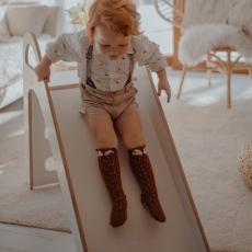 Jumbi - Wooden Slide SCANDI - White