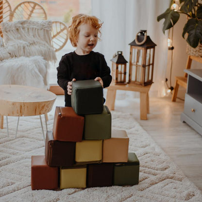 Jumbi - Foam Play Blocks Nature - Improves your child's motor skills!