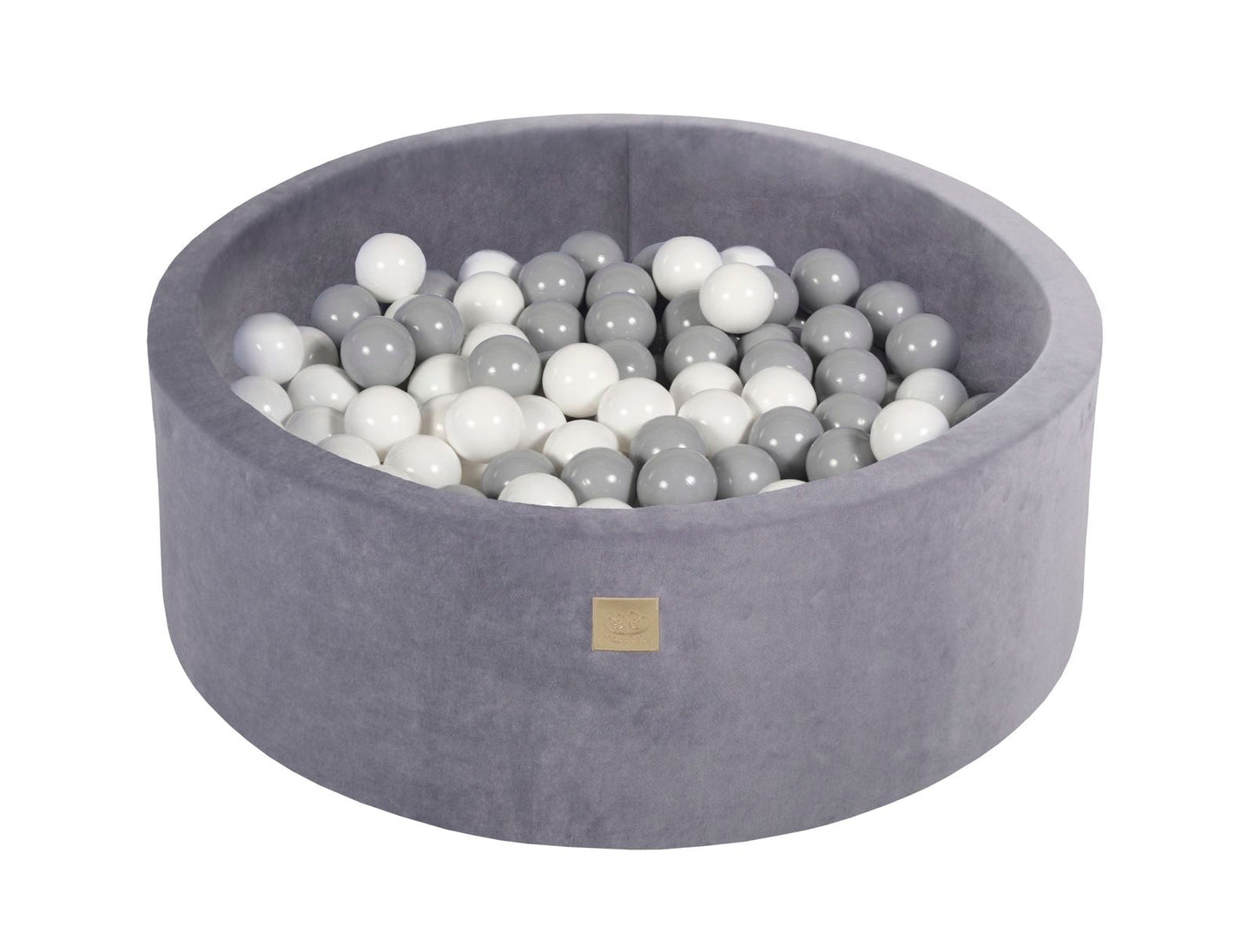 Velvet Ballenbak met 200 ballen 90x30 - Steel