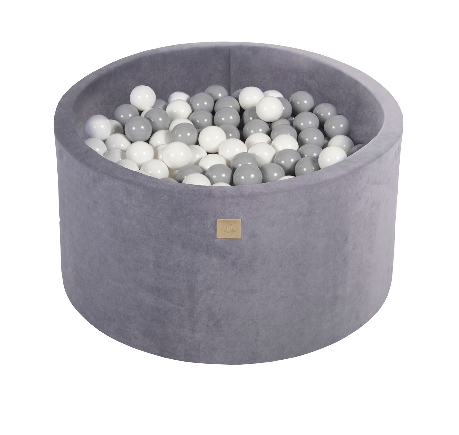 Velvet Ballenbak met 300 ballen 90x40 - Steel