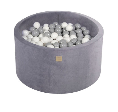 Velvet Ball Pit with 300 balls 90x40 - Steel