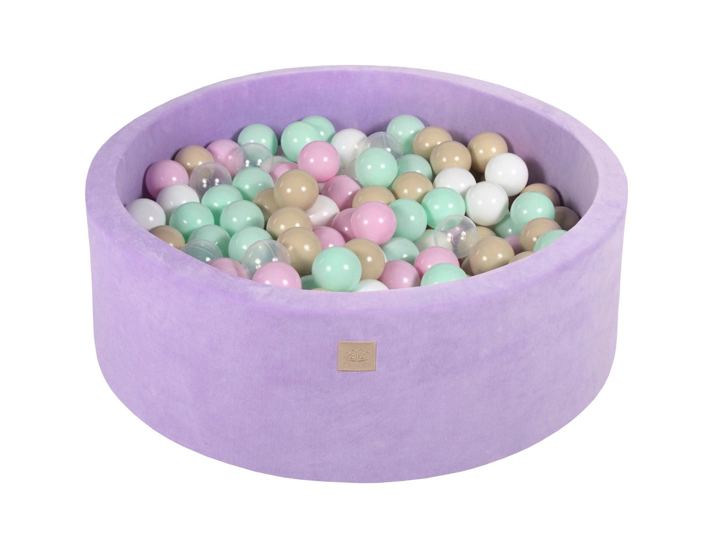 Velvet Ballenbak met 200 ballen 90x30 - Violet