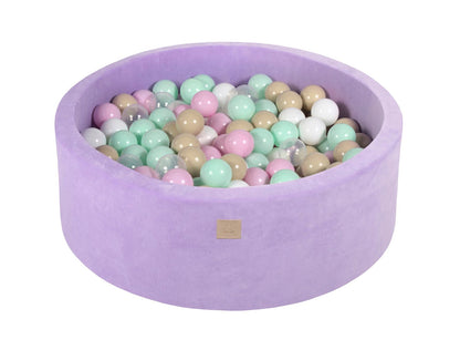 Velvet Ballenbak met 200 ballen 90x30 - Violet