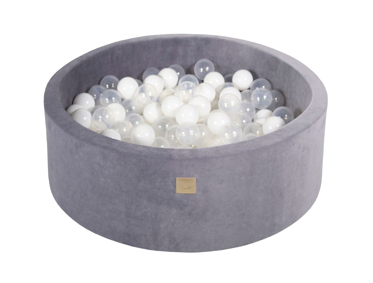 Velvet Ball Pit with 200 balls 90x30 - Steel