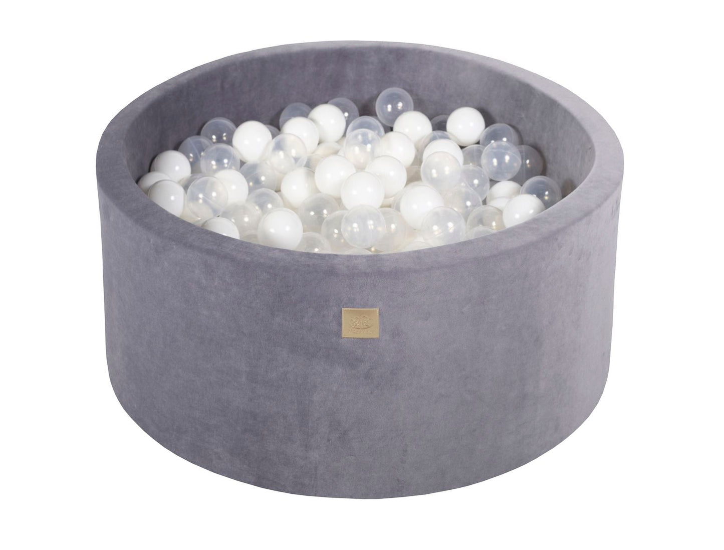 Velvet Ballenbak met 300 ballen 90x40 - Steel