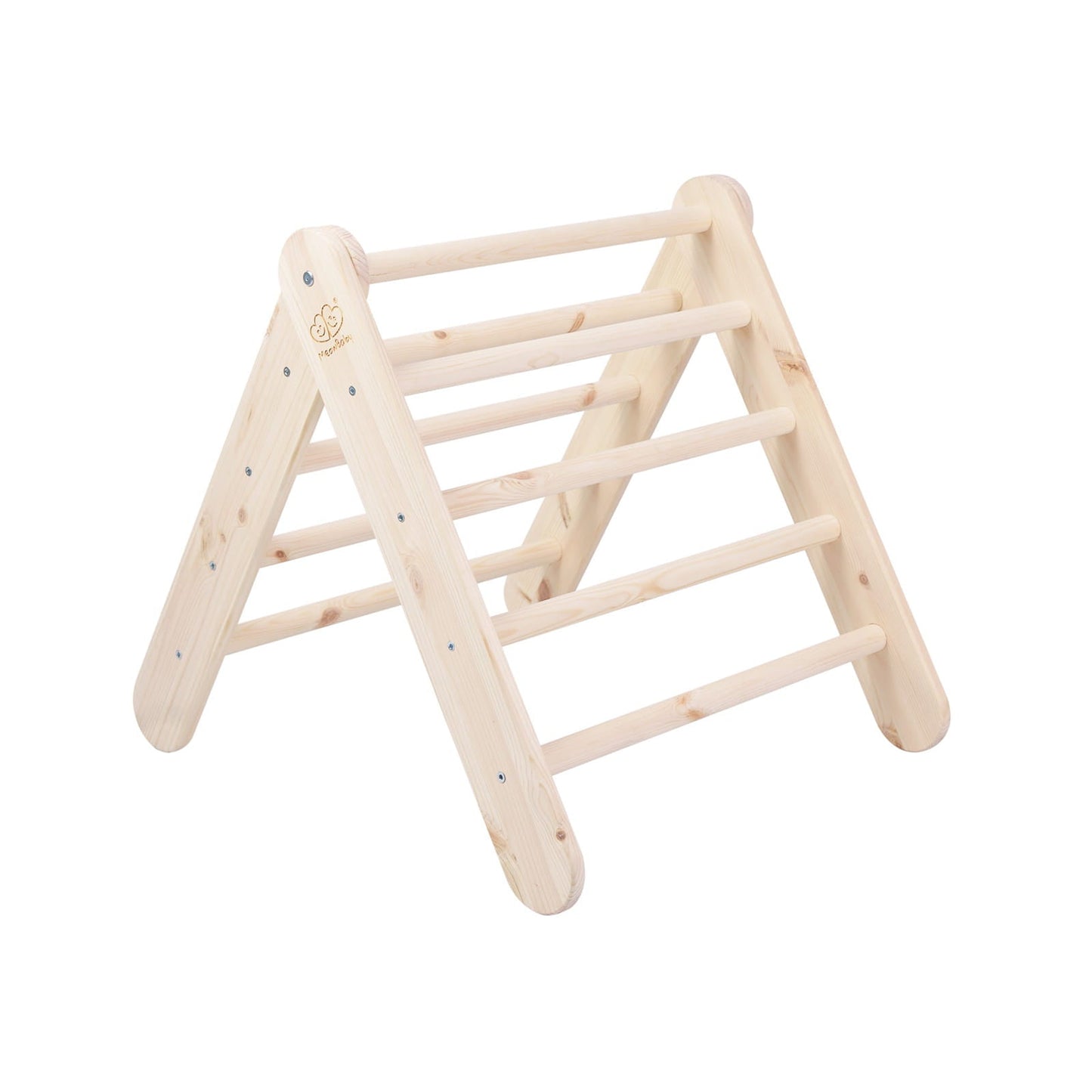 Huis voor kinderen met een ladder van 60 x 61 cm - Grijs