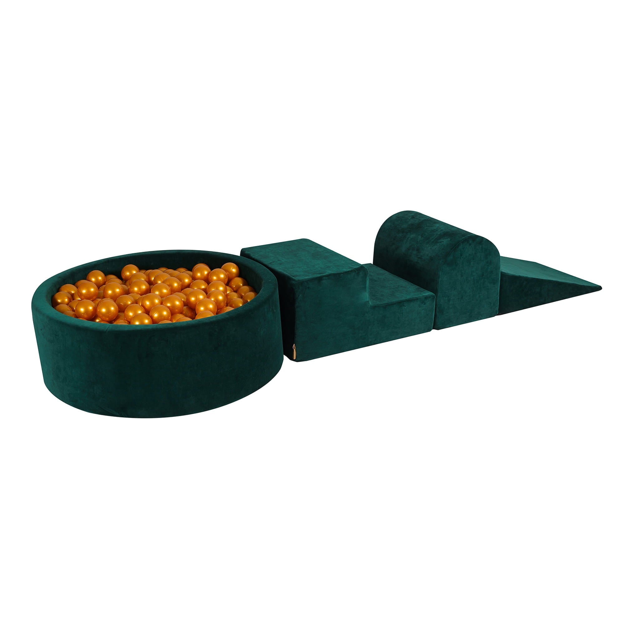 Foam Speelset incl XL Ballenbak 90x30 - Donker Groen