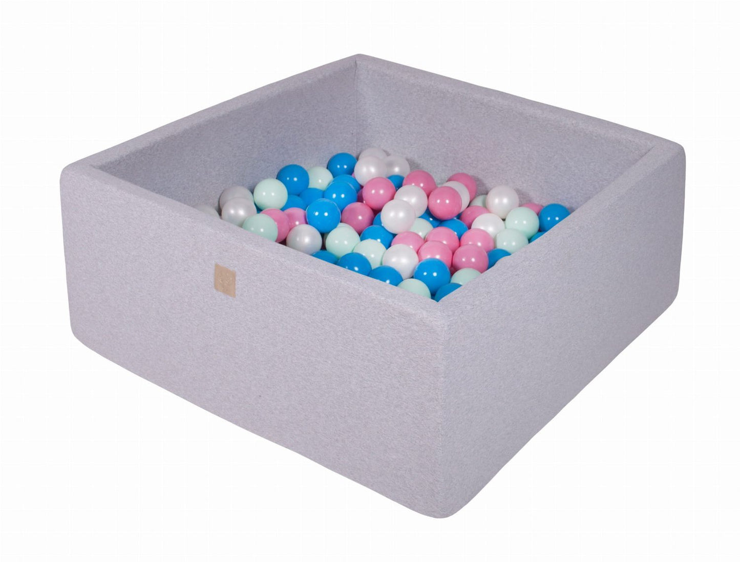 Square ball pit 90x90x40 - Light grey