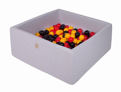 Square ball pit 90x90x40 - Light grey