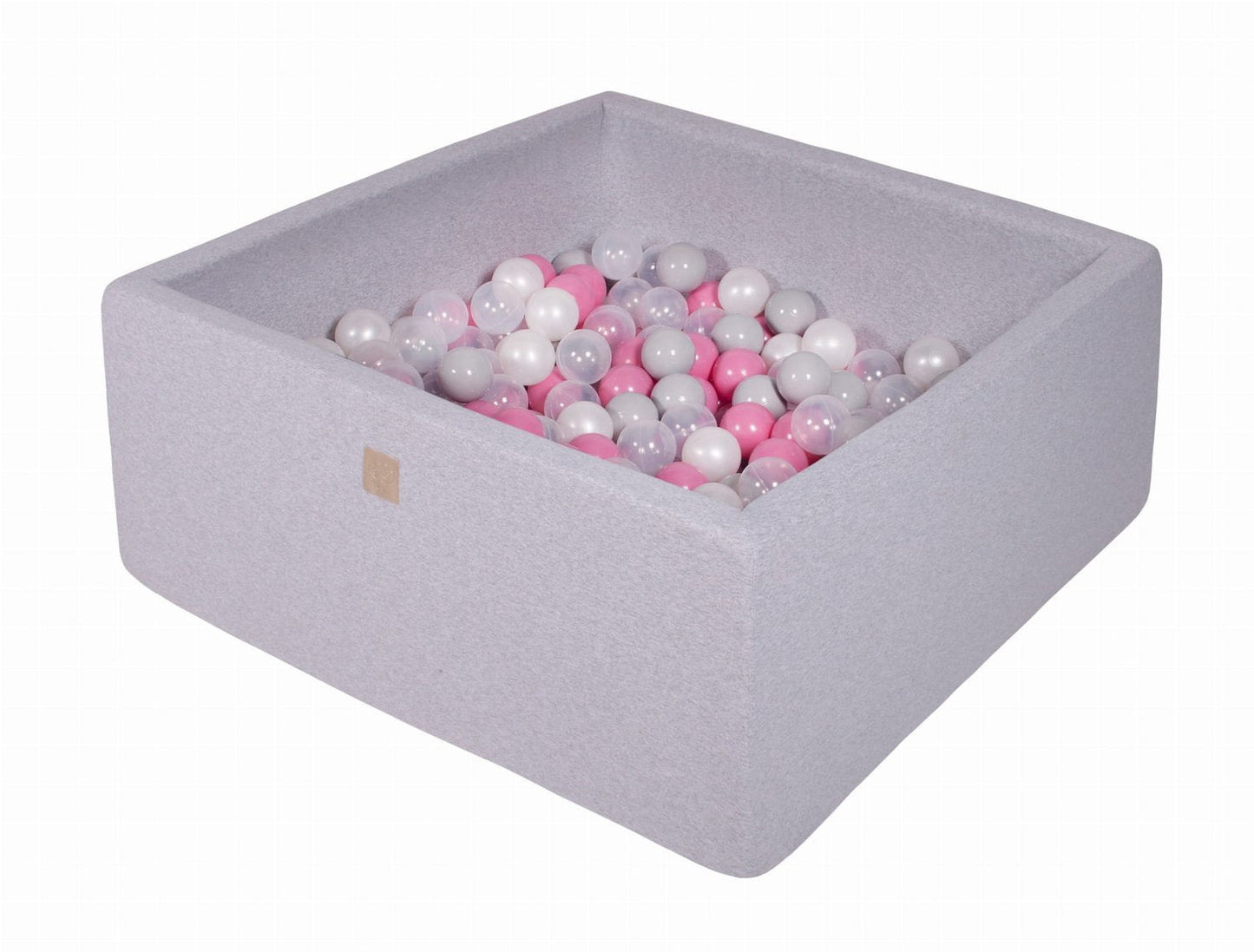 Square ball pit 90x90x40 - Light grey