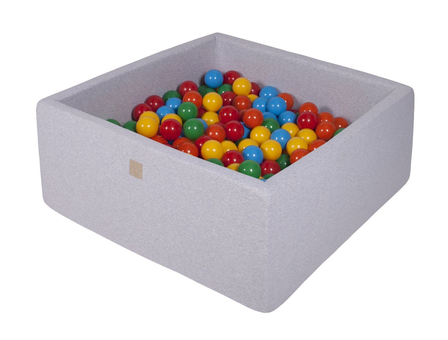 Square ball pit 90x90x40 - Light grey