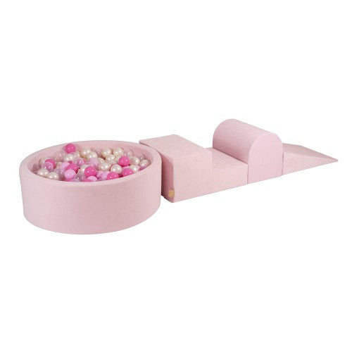 Foam Speelset incl XL Ballenbak 90x30 - Poeder Roze