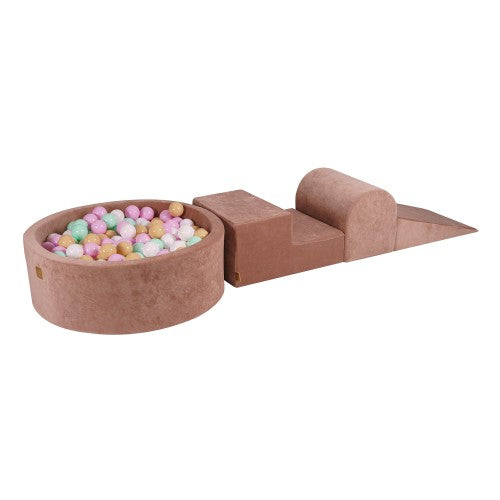 Foam Playset incl XL Ball Pit 90x30 - Beige